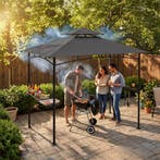 Barbecuepaviljoen Maracaibo, weerbestendig, windscherm, 2 op, Verzenden, Nieuw