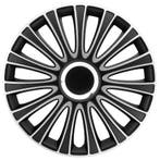 Wieldoppen  LeMans 16-inch zwart/zilver, Auto diversen, Wieldoppen, Verzenden, Nieuw