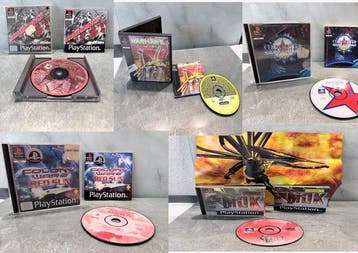 Sony - Playstation 1 (PS1) - 5x PS1 Konvolut – Warhawk, MDK,, Nieuw