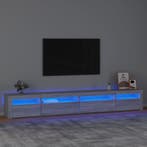 vidaXL Tv-meubel met LED-verlichting 270x35x40 cm grijs, Verzenden, Nieuw, 50 tot 100 cm, Minder dan 100 cm