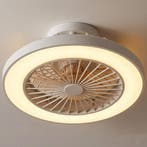 LED Plafondventilator | KLEO | 48cm | 36W | Wit, Witgoed en Apparatuur, Ventilatoren, Ophalen of Verzenden, Nieuw, Plafondventilator