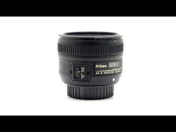 Nikon AF-S NIKKOR 50 mm F1.8 G 58 mm filter (geschikt voor, Verzenden, Nieuw