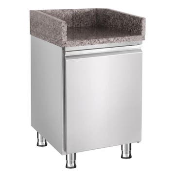 GGM Gastro | Kassa-sectie & 1 deur - 500x700mm - RVS | KTK57, Verzenden, Nieuw in verpakking, Meubilair