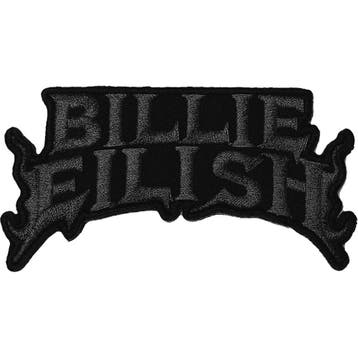 Billie Eilish - Black Flame - patch officiële merchandise, Verzamelen, Ophalen of Verzenden, Nieuw, Kleding