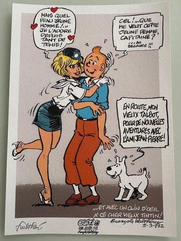 Walthéry, François - - 1 Offset Print - Natacha, Natasja,, Nieuw