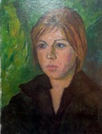 W. A. van der Colk (1889–1982) - Female portrait