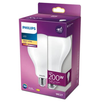 Philips LED lamp A95 E27 23W 3452lm 2700K | Melkglas | Ni..., Ophalen of Verzenden, Nieuw
