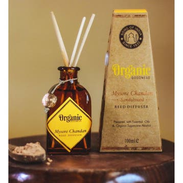 Geurstokjes Diffuser Mysore Chandan Sandalwood (in, Huis en Inrichting, Ophalen of Verzenden, Nieuw