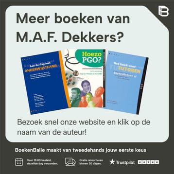 Aan de slag met studieloopbaanbegeleiding - M.A.F. Dekkers, Boeken, Verzenden, Gelezen, M.A.F. Dekkers