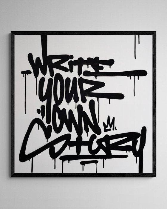 Asko - Write Your Own Story, Antiek en Kunst, Kunst | Schilderijen | Modern