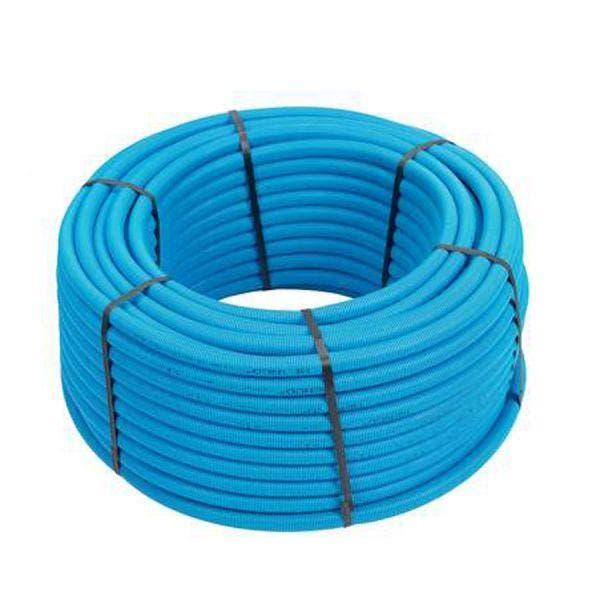 16mm x 2,0 - Lengte: 25 m - incl. Mantel blauw - Henco Alu/P, Doe-het-zelf en Verbouw, Verwarming en Radiatoren, Verzenden