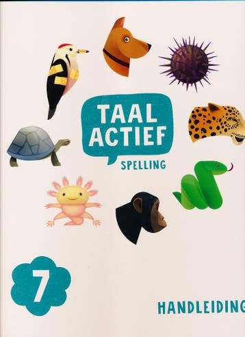 Taal Actief versie 5 Handleiding Spelling groep 7, Verzenden, Nieuw