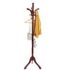 Houten Verstelbare Kapstok – Vrijstaande Halboom met Stang, Verzenden, Nieuw