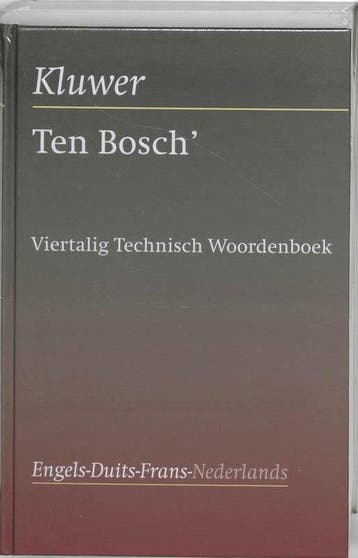 Ten Bosch' viertalig technisch woordenboek Engels - Oxtoby, Boeken, Verzenden, Gelezen