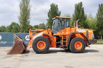 Veiling: Wiellader Doosan DL350-5 Diesel 202kW 2016, Ophalen, Wiellader of Shovel