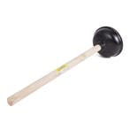 Benson Gootsteenontstopper - met houten steel - flexibel..., Ophalen of Verzenden, Nieuw