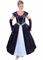 Edelvrouw kleding marine middeleeuwen, Kleding | Dames, Carnavalskleding en Feestkleding, Ophalen of Verzenden, Nieuw