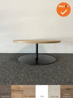 Vergadertafel - Laag model - rond - 60 cm - Halifax Naturel, Vergader- of Presentatieruimte, Ophalen of Verzenden, Gebruikt, Stoel