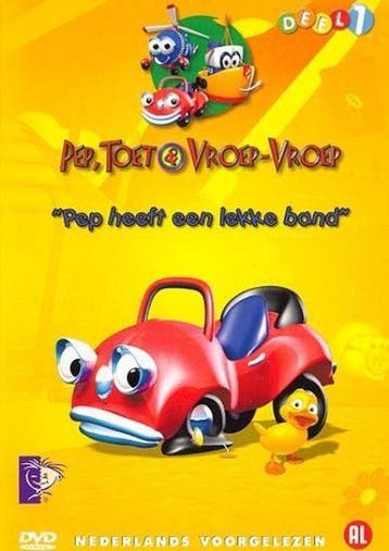 Pep, Toet en Vroep Vroep (dvd tweedehands film), Cd's en Dvd's, Ophalen of Verzenden, Zo goed als nieuw