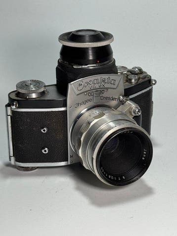 Exakta, Ihagee Varex VX with magnifying finder + T(essar), Nieuw