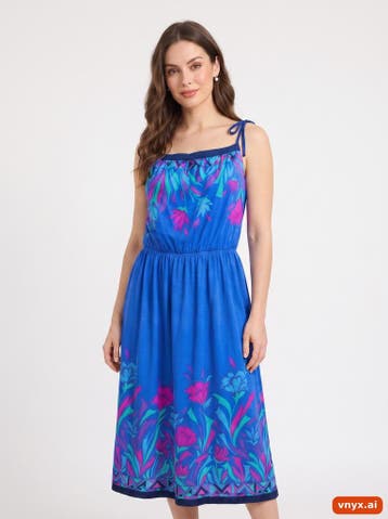 bleyle Dresses Dames maat M Blauw Vintage, Ophalen of Verzenden, Nieuw