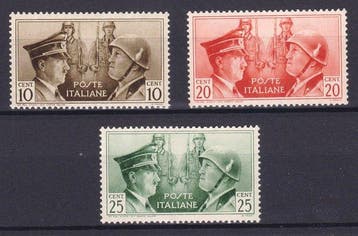 Koninkrijk Italië 1941 - “Non Emessi” Italo-Duitsse, Gestempeld