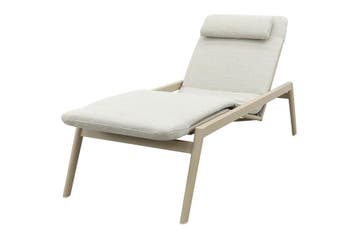 Corfu verrijdbaar ligbed incl. kussen - Latte, Verzenden, Nieuw, Overige materialen