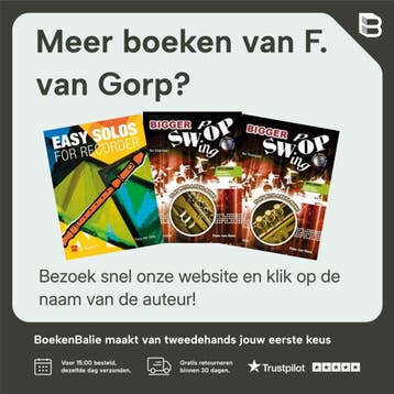 4 Eb alto saxophone More swop - F. van Gorp 9789043102452, Boeken, Verzenden, Gelezen, F. van Gorp