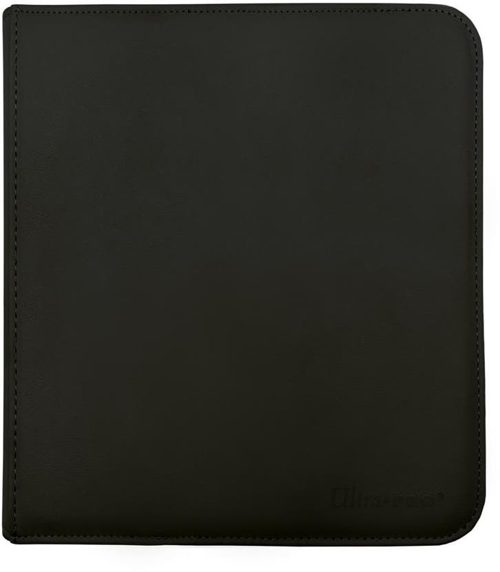 Zippered 12-Pocket Pro-Binder - Zwart | Ultra Pro - Trading, Hobby en Vrije tijd, Verzamelkaartspellen | Overige, Nieuw, Verzenden
