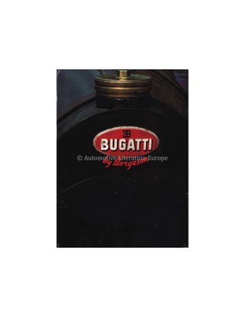 BUGATTI, Boeken, Nieuw, Author