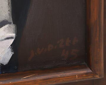 Jan van der Zee (1898-1988), Stilleven met flessen / Arbeid