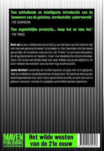 Dark net, Ophalen of Verzenden, Nieuw