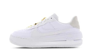Nike Air Force 1 Low PLT.AF.ORM Bling White Metallic Gold, Nieuw
