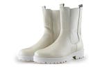 Nelson Chelsea boots in maat 39 Wit, Kleding | Dames, Schoenen, Verzenden, Wit, Overige typen, Zo goed als nieuw