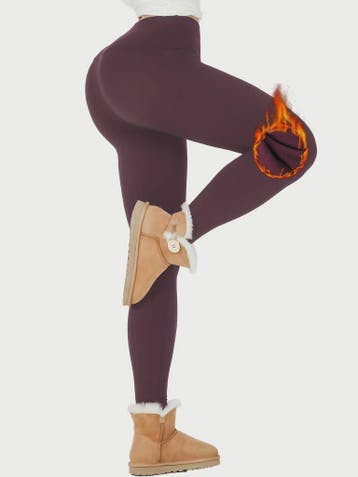 Dames Thermische Fleece Leggings met Hoge Taille - Warm & Za, Kleding | Dames, Verzenden, Nieuw