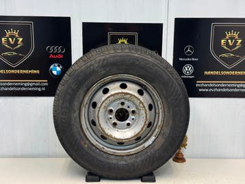 Fiat Ducato bj.2017 Reservewiel/thuiskomer 225/70R15C 5x130, 15 inch, Banden en Velgen, Bestelwagen, Gebruikt