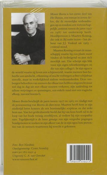 Meneer Beerta / Het bureau / 1 9789028209510 J.J. Voskuil, Verzenden, Gelezen, J.J. Voskuil