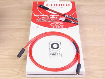 Chord Company Shawline digital audio interconnect RCA 1,5 me, Ophalen of Verzenden, Gebruikt, Overige kabels