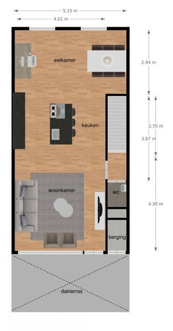Te Huur 4 Kamer Appartement Roserije In Maastricht, Huizen en Kamers, Huizen te huur, Direct bij eigenaar, Limburg, Maastricht
