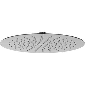 IVY Hoofddouche Slim 30 cm - Eco-air - Zwart Chroom, Ophalen of Verzenden, Nieuw