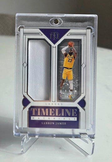 2023/24 Panini National Treasures LeBron James Game Worn /99, Verzamelen, Nieuw