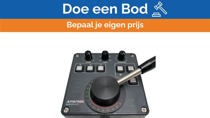 Bieden: Alphatron River Pilot BasicPilot EBF02 control pane, Watersport en Boten, Navigatiemiddelen en Scheepselektronica, Nieuw