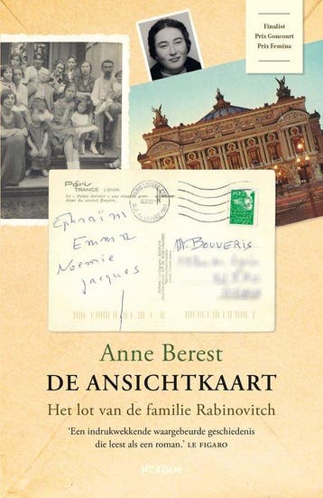 9789046830048 De ansichtkaart | Tweedehands, Verzenden, Zo goed als nieuw, Anne Berest