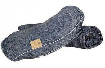 Warme fietshandwarmers /Mofs antraciet/grijs (handremversie), Nieuw