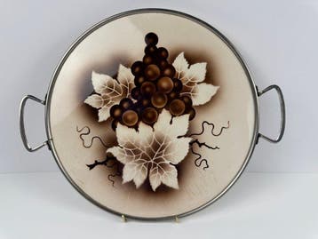 Decoratief dienblad - Echt Keramik Grünstadt – Mid-Century