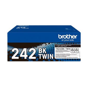 Brother TN-242BK toner zwart dubbelpak (origineel), Verzenden, Nieuw, Toner, Brother