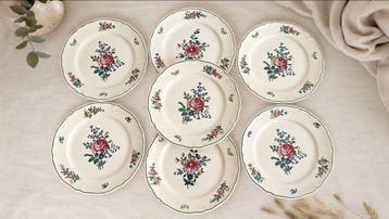 Villeroy & Boch - 7 Assiettes - Tafelservies (7) - Alt, Antiek en Kunst