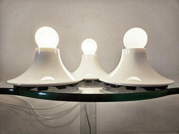 Artemide - Vico Magistretti - Wandlamp (3) - TETI -, Antiek en Kunst