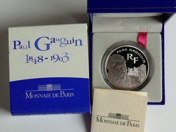Frankrijk. 1 1/2 Euro 2003 Paul Gauguin Proof (Zonder