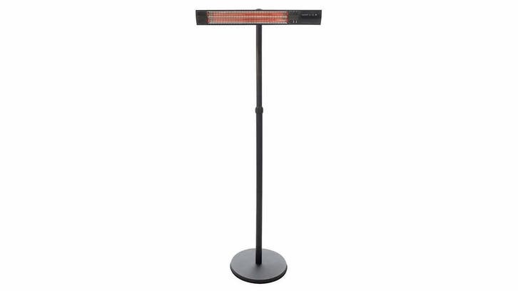 Donker staande terrasverwarmer zwart 2500 watt, Tuin en Terras, Terrasverwarmers, Nieuw, Verzenden